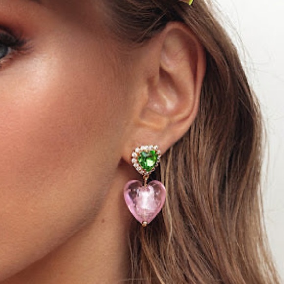 Unhinged & Happy Earrings by Hey Maeve - Picture 2 of 2